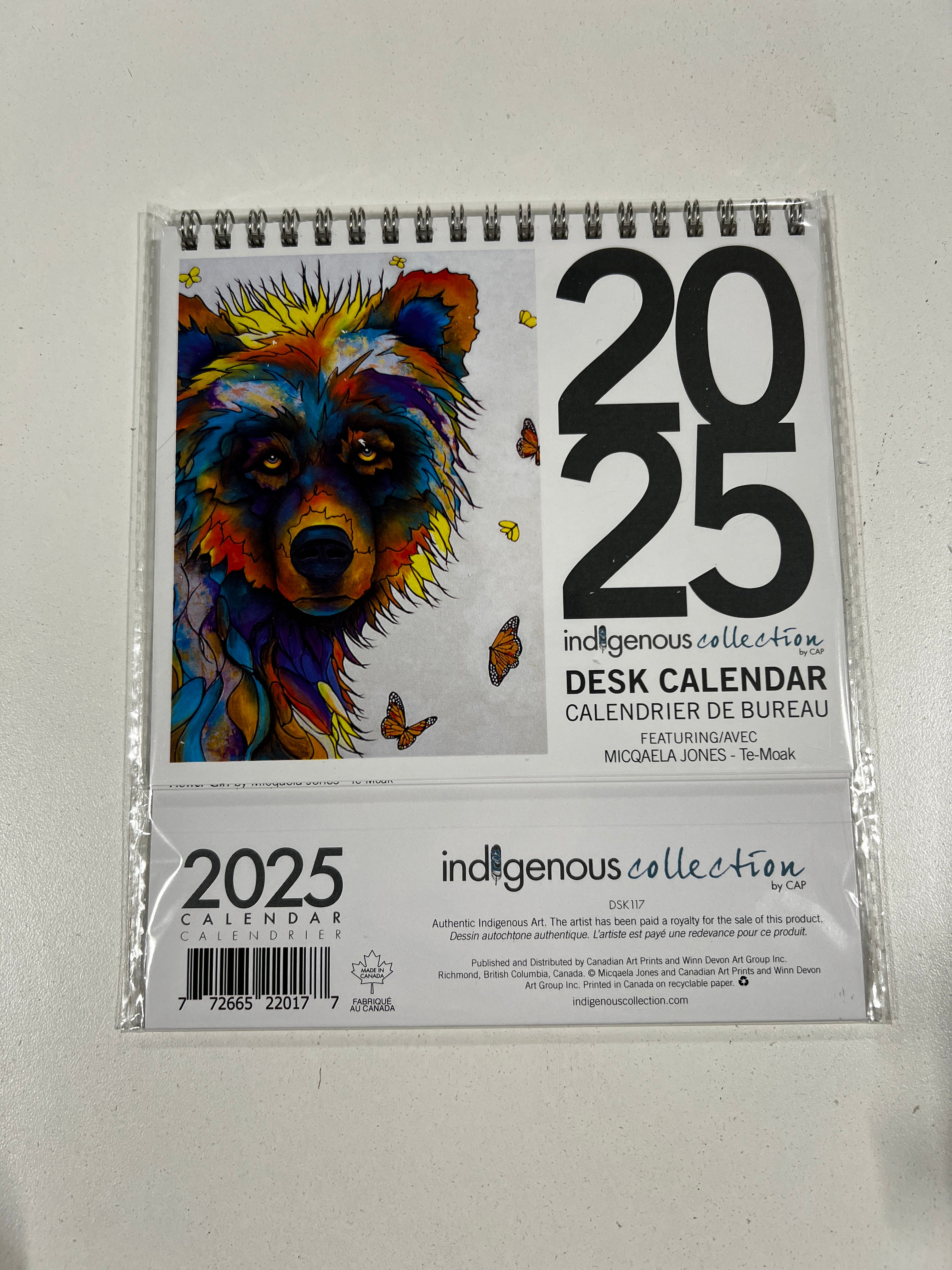 2025 Desk Calendar