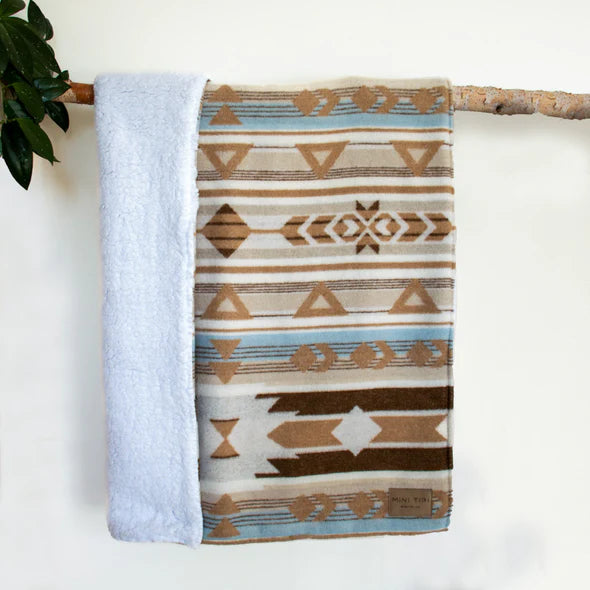 MINI TIPI Sherpa Baby Blankets