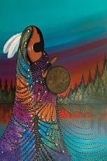 Art Print Card feat. Betty Albert - Indigenous Box