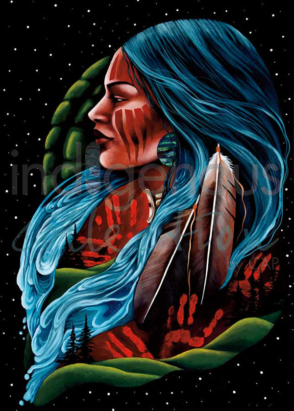 Art Print Card feat. Jackie Traverse - Indigenous Box