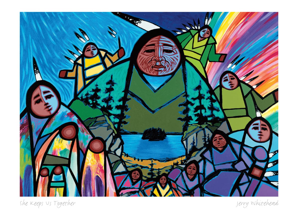 Art Print Card feat. Jerry Whitehead - Indigenous Box