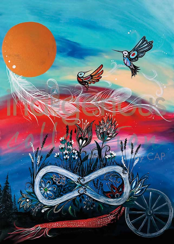 Art Print Card feat. Karen Erickson - Indigenous Box