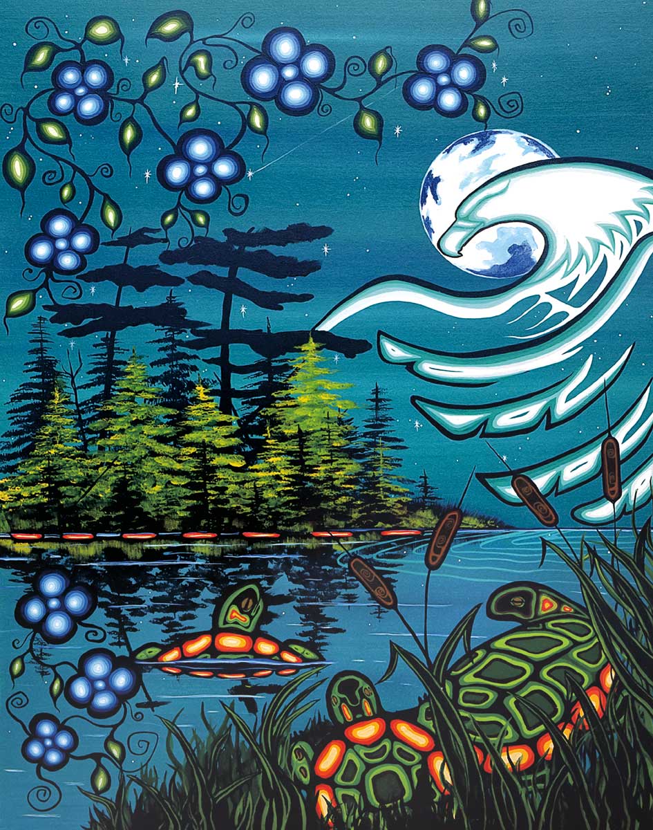 Art Print Card feat. William Monague - Indigenous Box