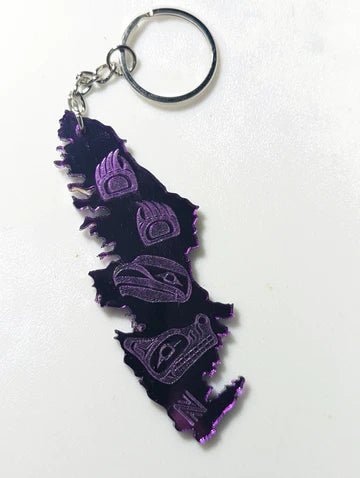 Atleo Designs Island Key Chains - Indigenous Box