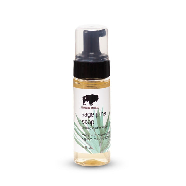 Bison Star Naturals Sage Pine Liquid Soap - Indigenous Box