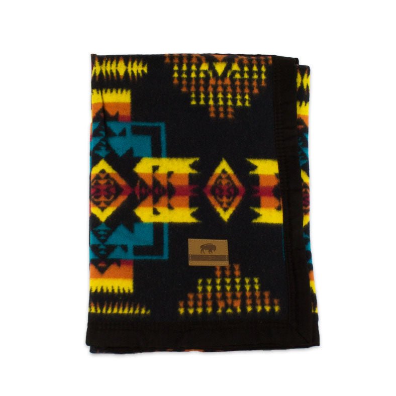 Boy Chief Premium Wool Baby Blanket - Indigenous Box