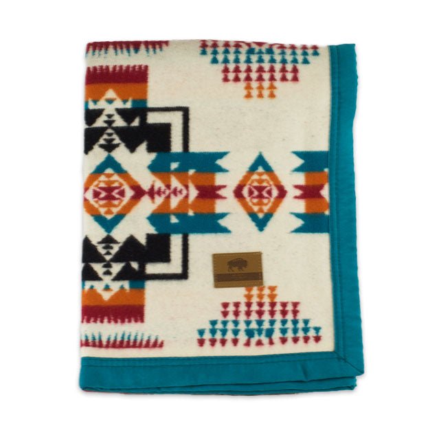 Boy Chief Premium Wool Baby Blanket - Indigenous Box