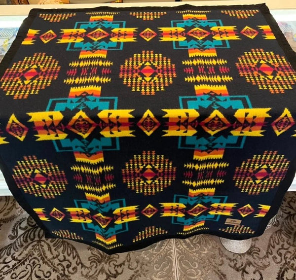 Boy Chief Premium Wool Blanket - Indigenous Box