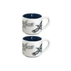 Ceramic Espresso Mugs Set of two - Indigenous Box