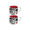 Ceramic Espresso Mugs Set of two - Indigenous Box