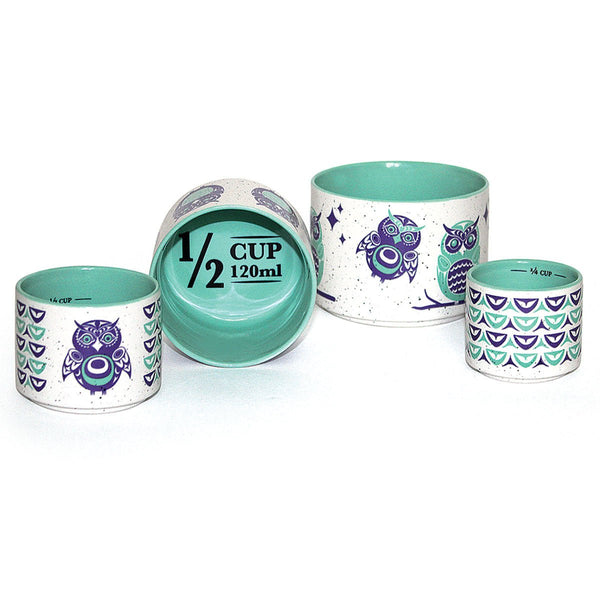 Ceramic Measuring Cup Set - Indigenous Box