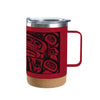 Cork Based Travel Mug 16oz (with Handle) - Indigenous Box