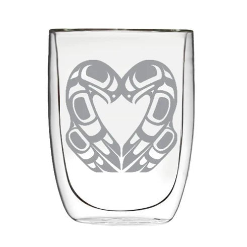 Double - wall Glass Mug - Indigenous Box