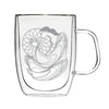 Double - wall Glass Mug - Indigenous Box