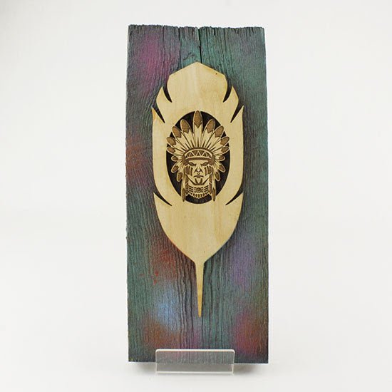 Handmade Wooden Wall Plaques by 3R Innovations - Indigenous Box