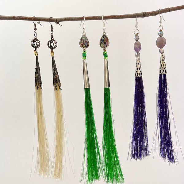 Heather Bouchier Designs Horse Hair Earrings - Indigenous Box