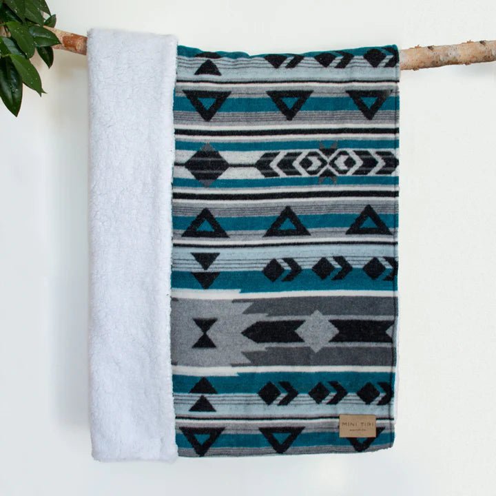 MINI TIPI Sherpa Baby Blankets - Indigenous Box