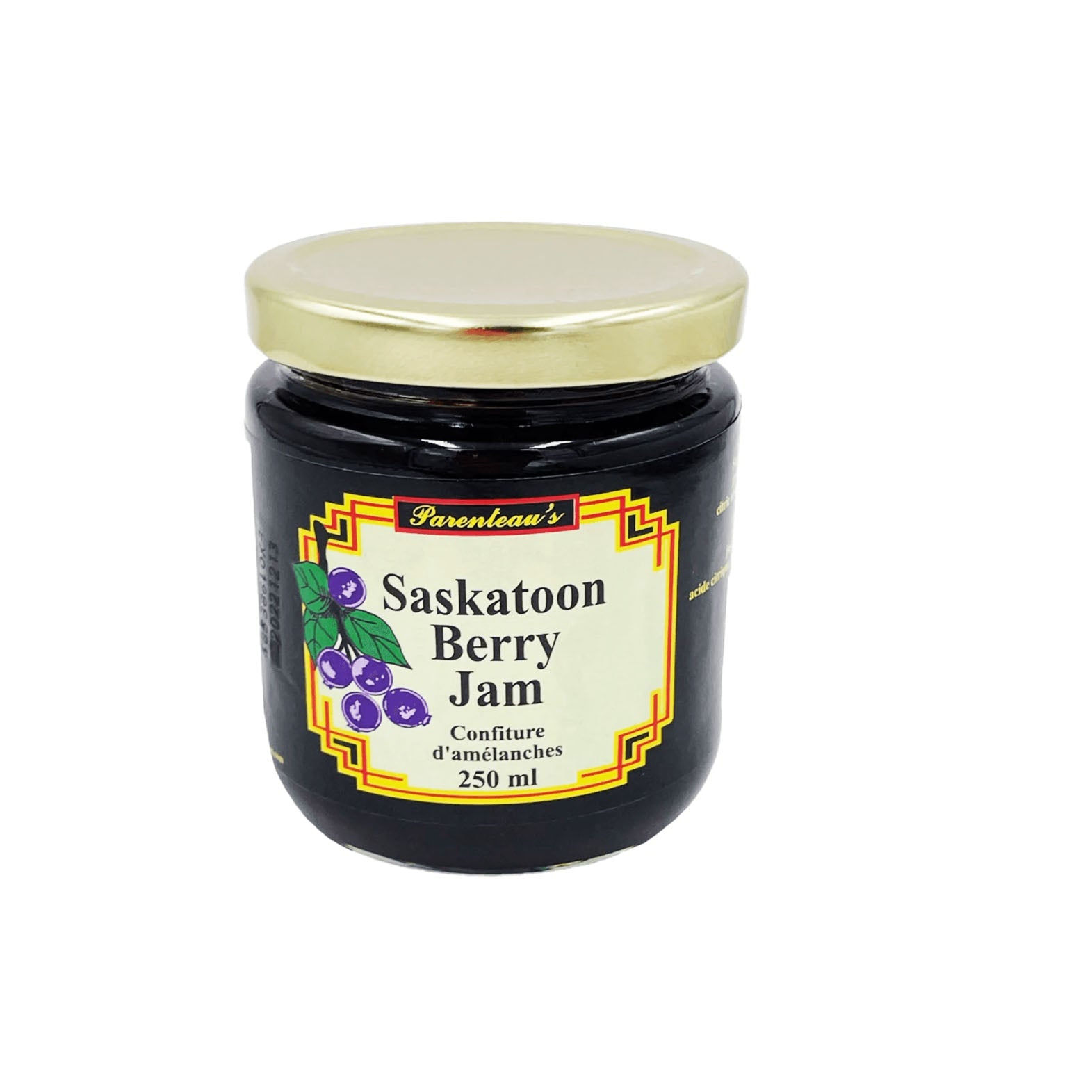 Parentau's Gourmet Saskatoon Berry Jam - Indigenous Box