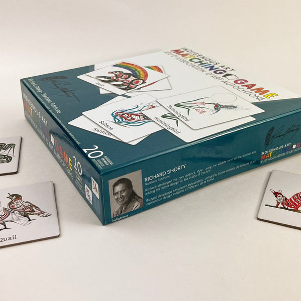 Richard Shorty Tile Matching Game - Indigenous Box