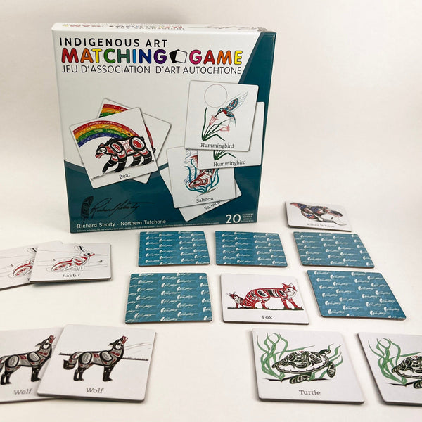 Richard Shorty Tile Matching Game - Indigenous Box