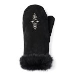 Manitobah Mukluks Fur Trimmed Mittens